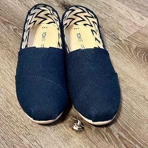 TOMS Alpargata Majolica Blue Heritage Canvas